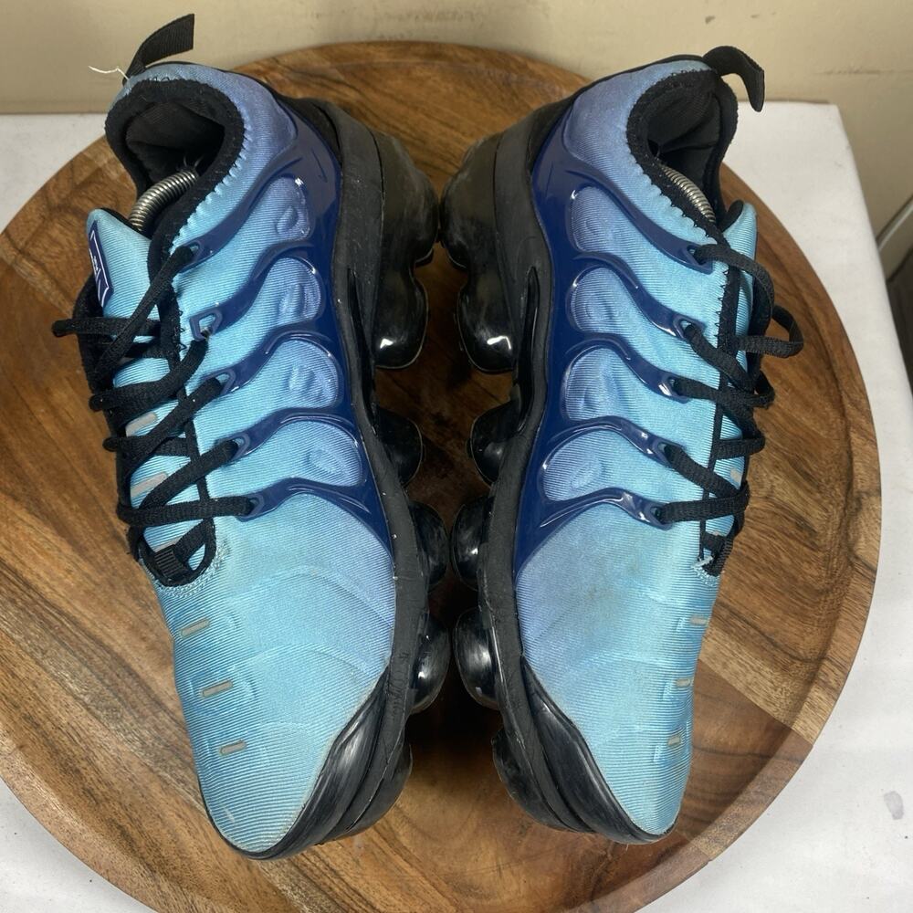 Nike Air Vapormax Plus Obsidian Blue Mens Blue And Black Size 8 Athletic Shoes - Picture 5 of 9